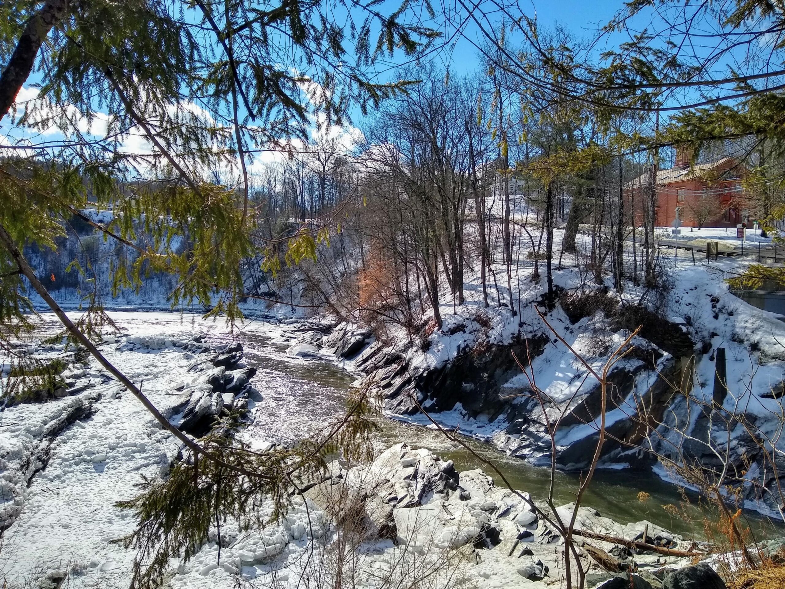 Quechee Covered Bridge view