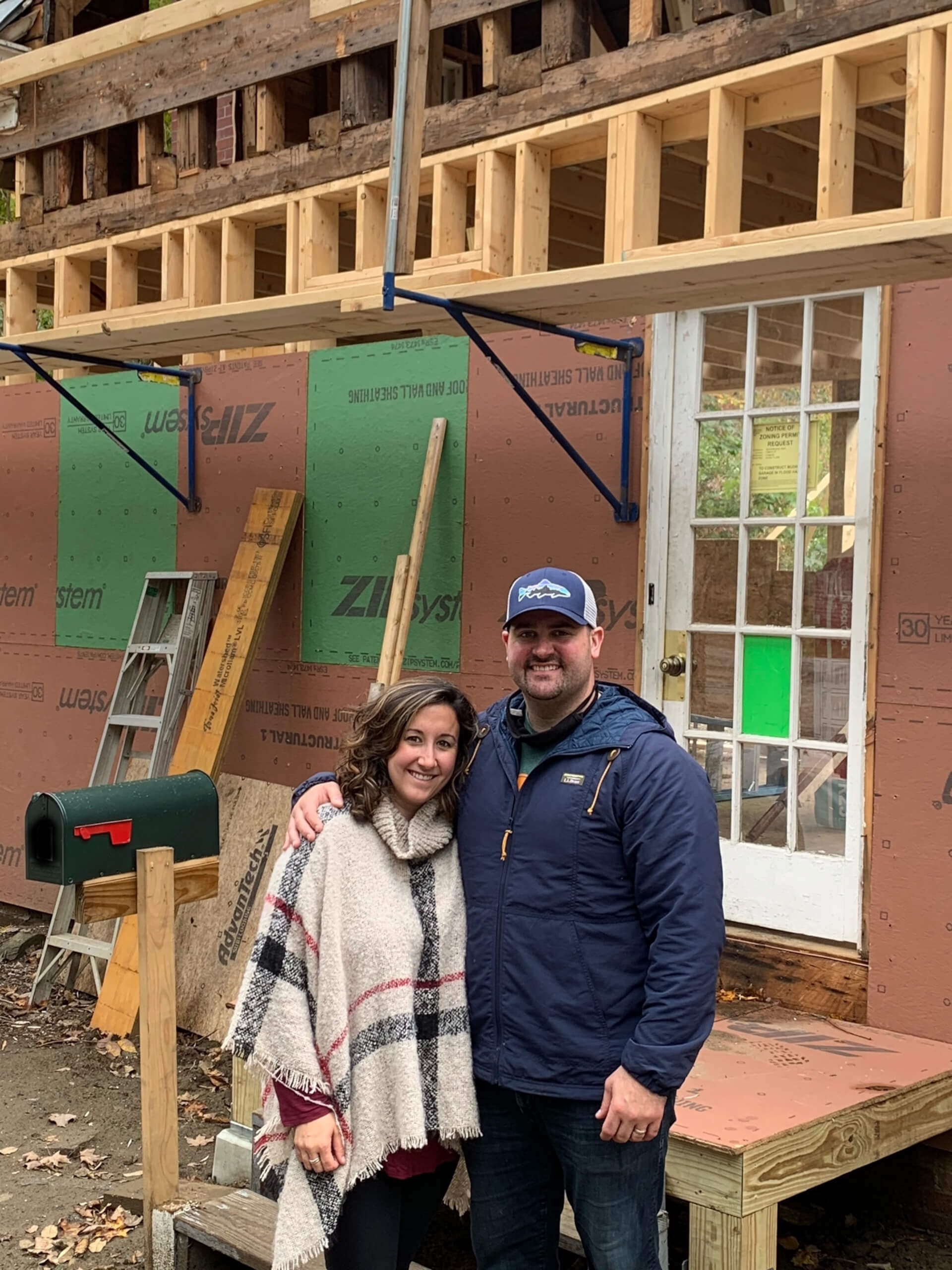 Ralph Family build a house