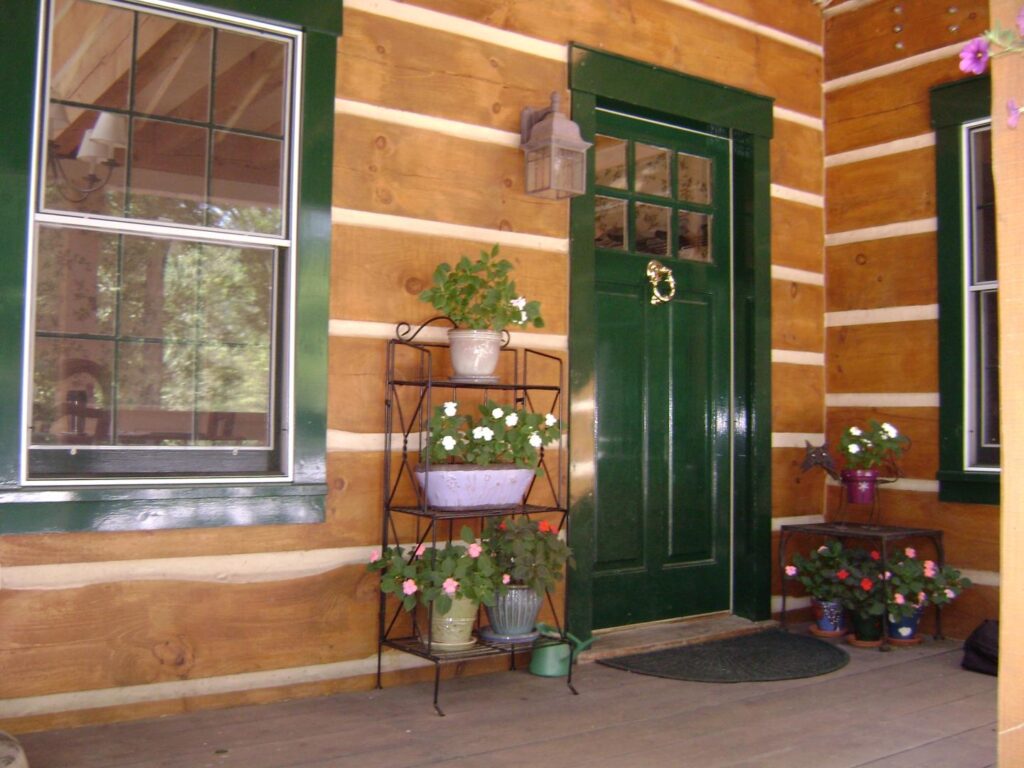 Vermont vacation rental solid-timber home