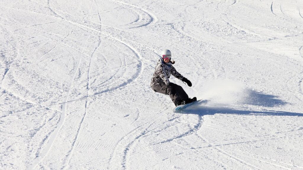 Snowboarding in Vermont