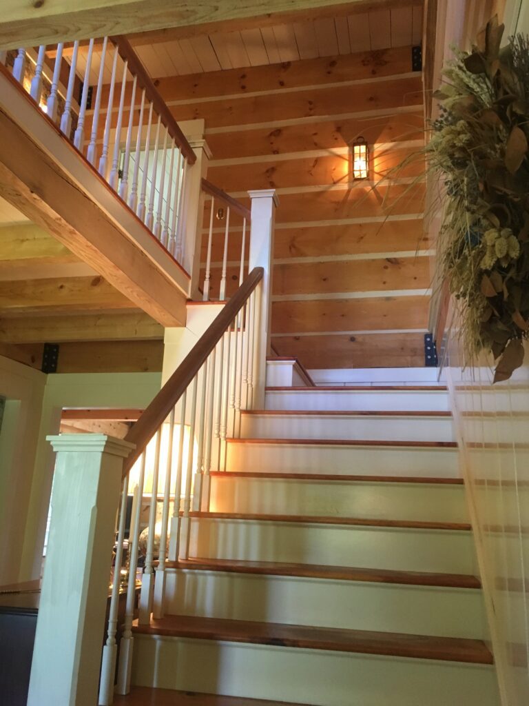 Beautiful open stairway