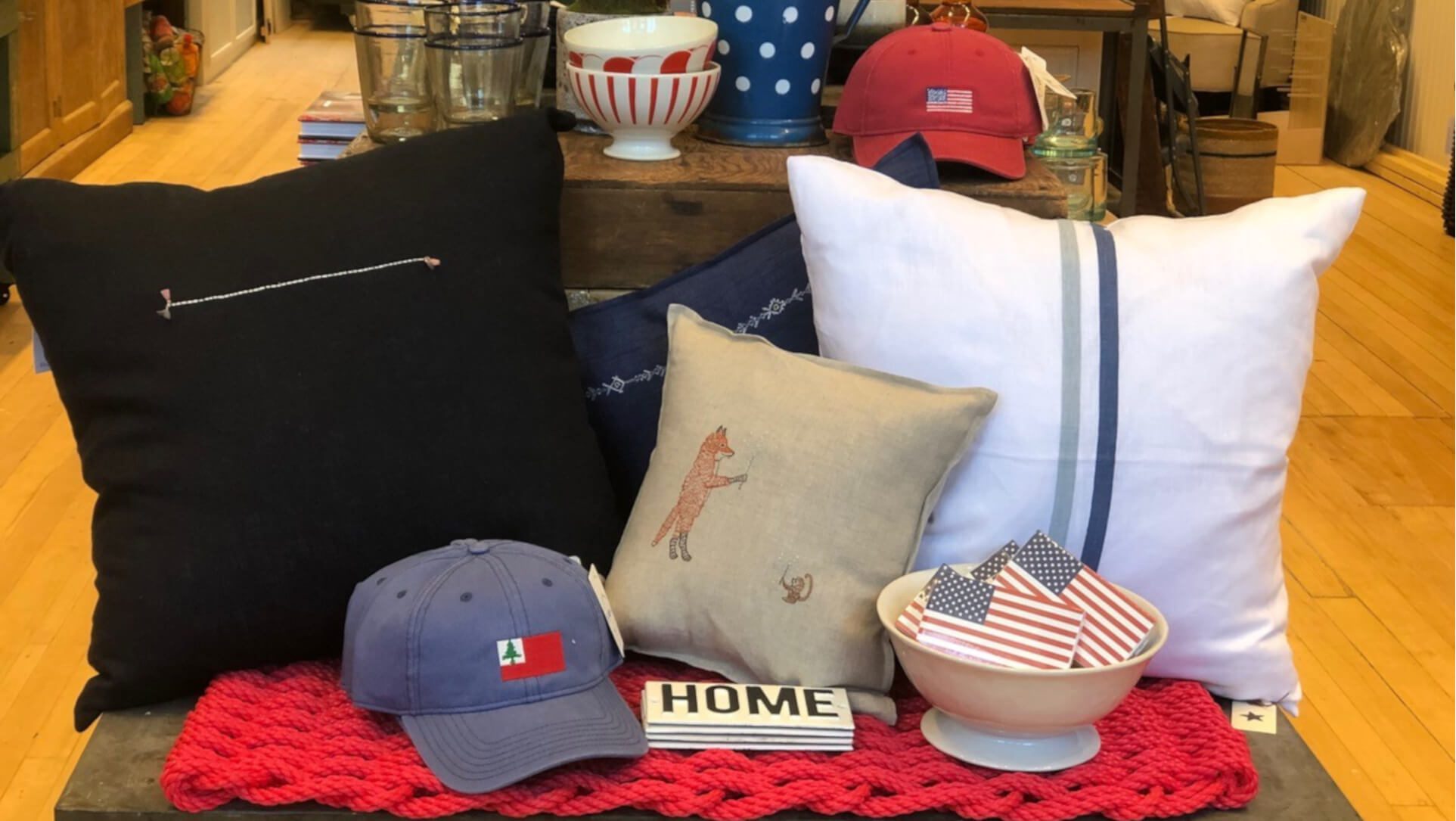 Woody's Mercantile goods interior