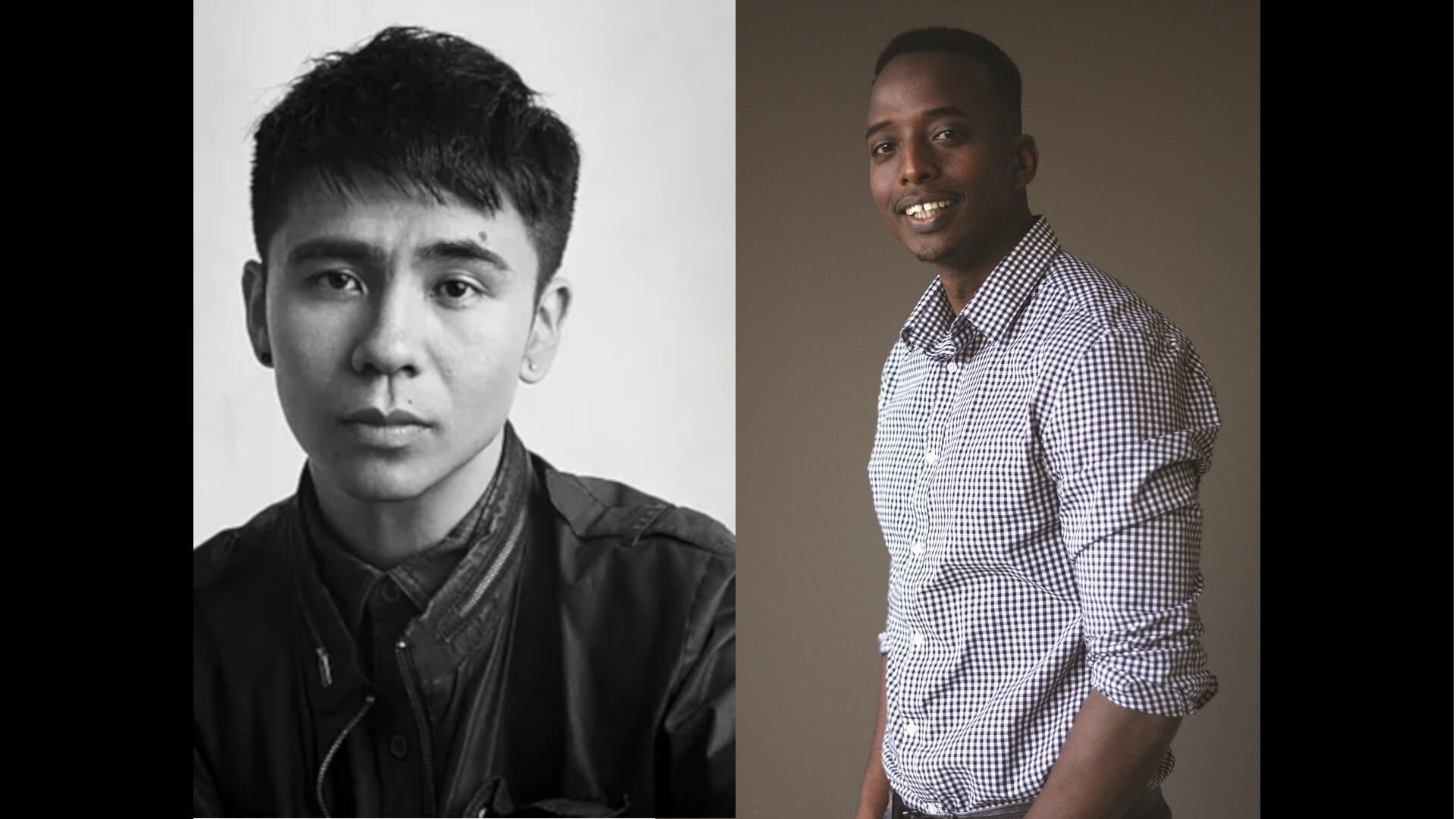 Authors Vuong and Nor Iftin