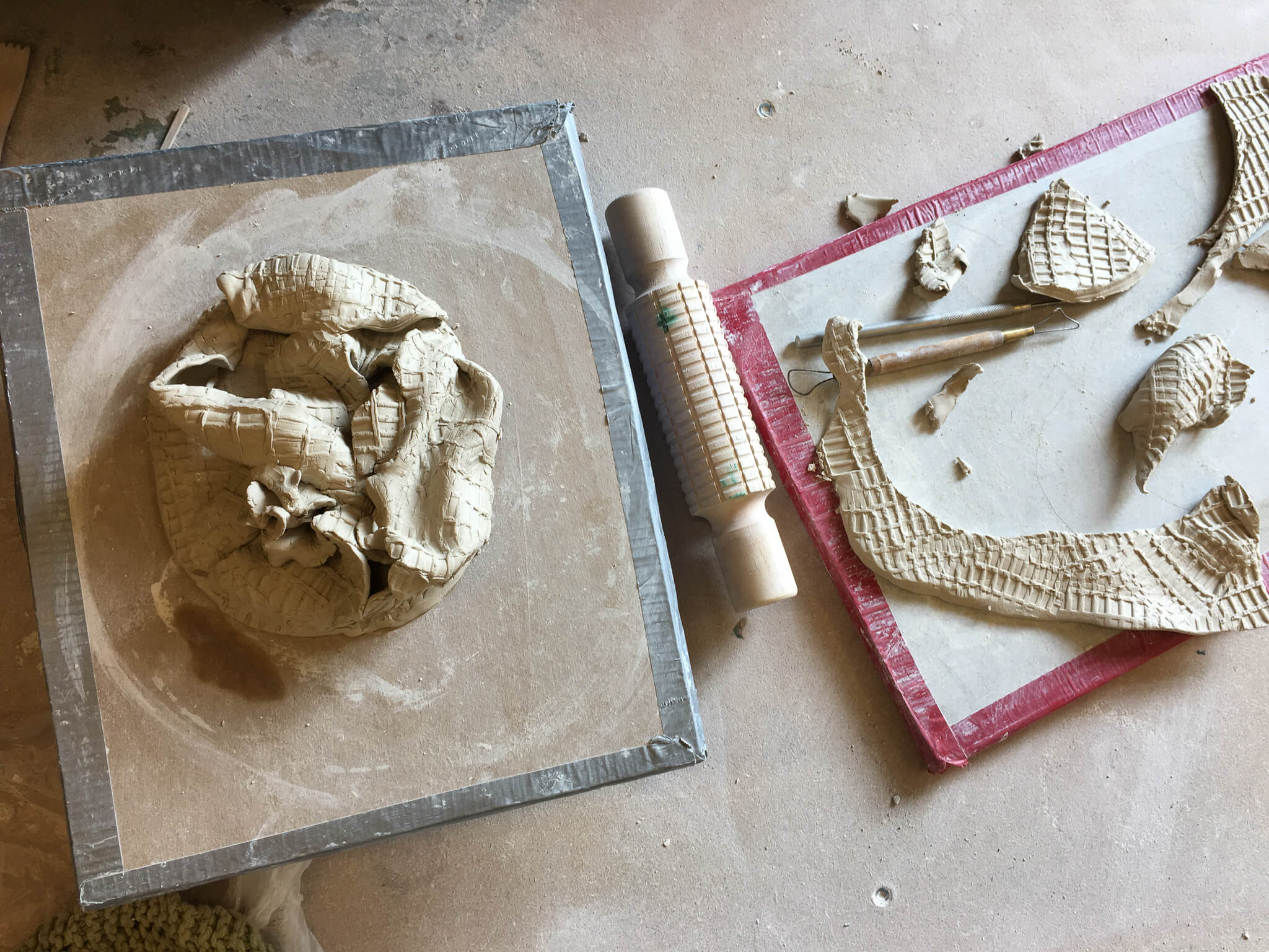 Charlet Davenport handmade clay piece 2