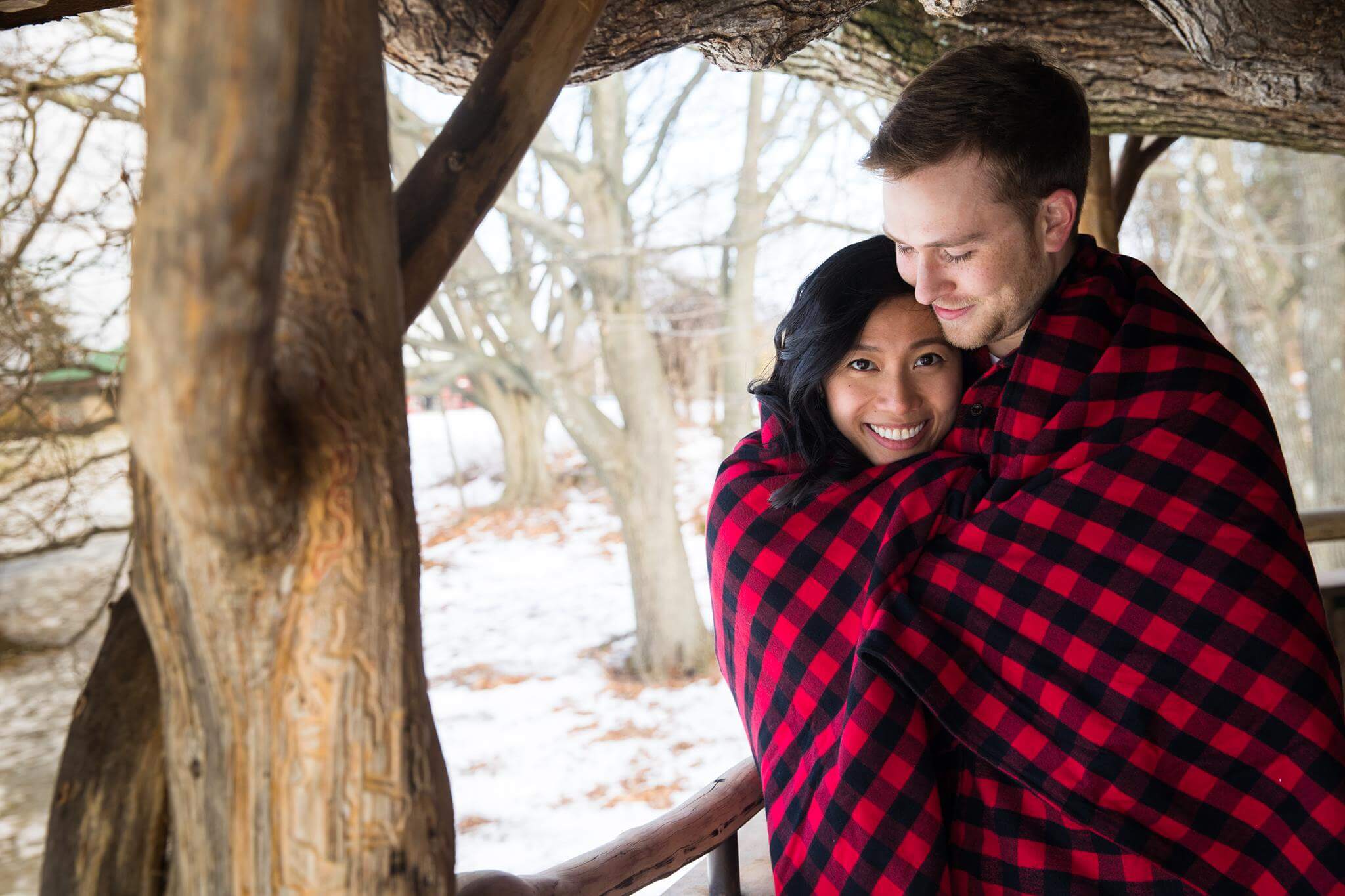 Couple Vermont Flannel Co