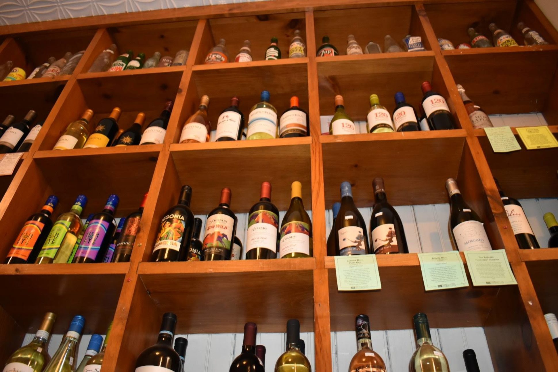 Wine at Teago General Store