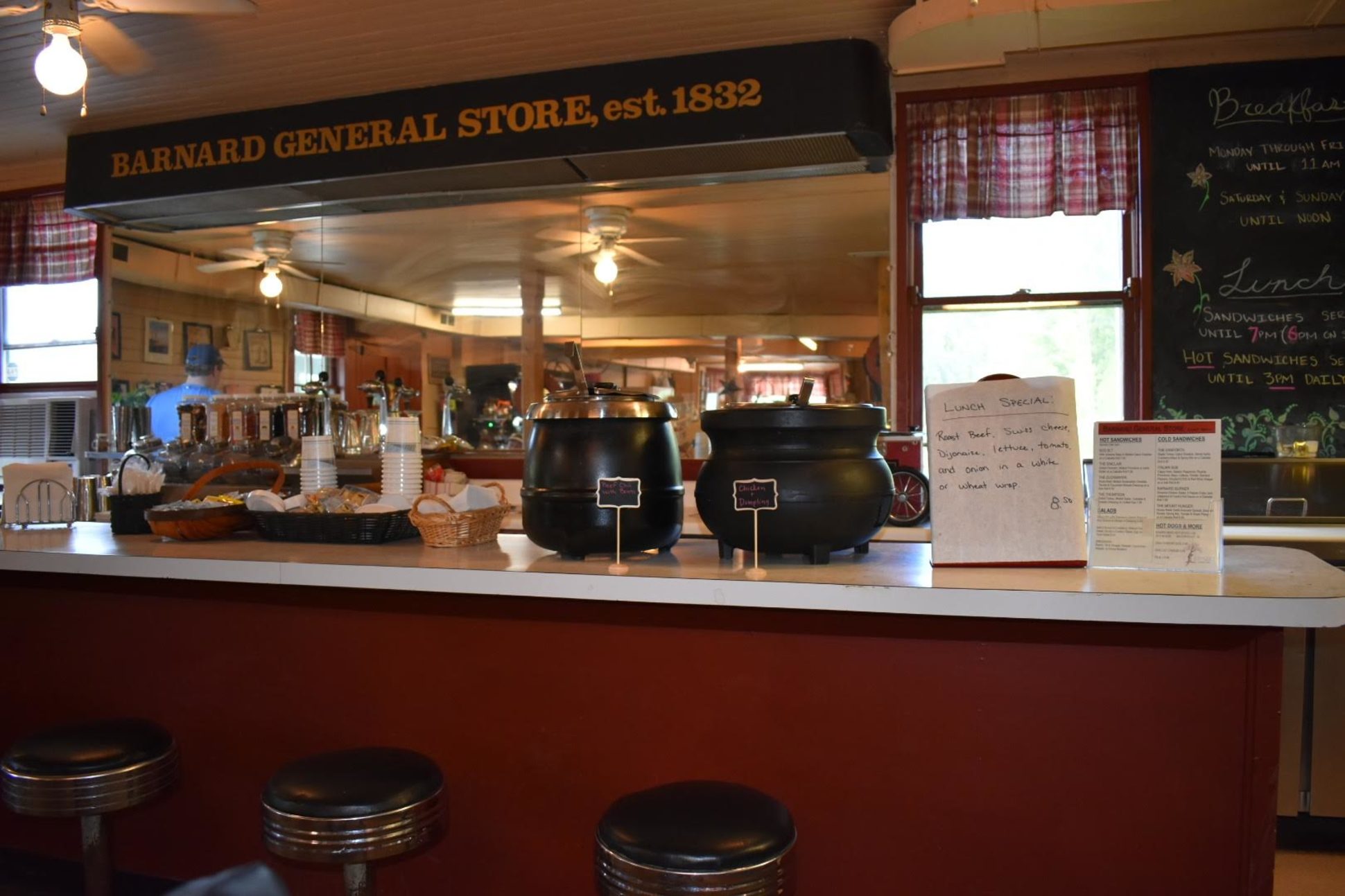 Barnard General Store Ice Cream Counter