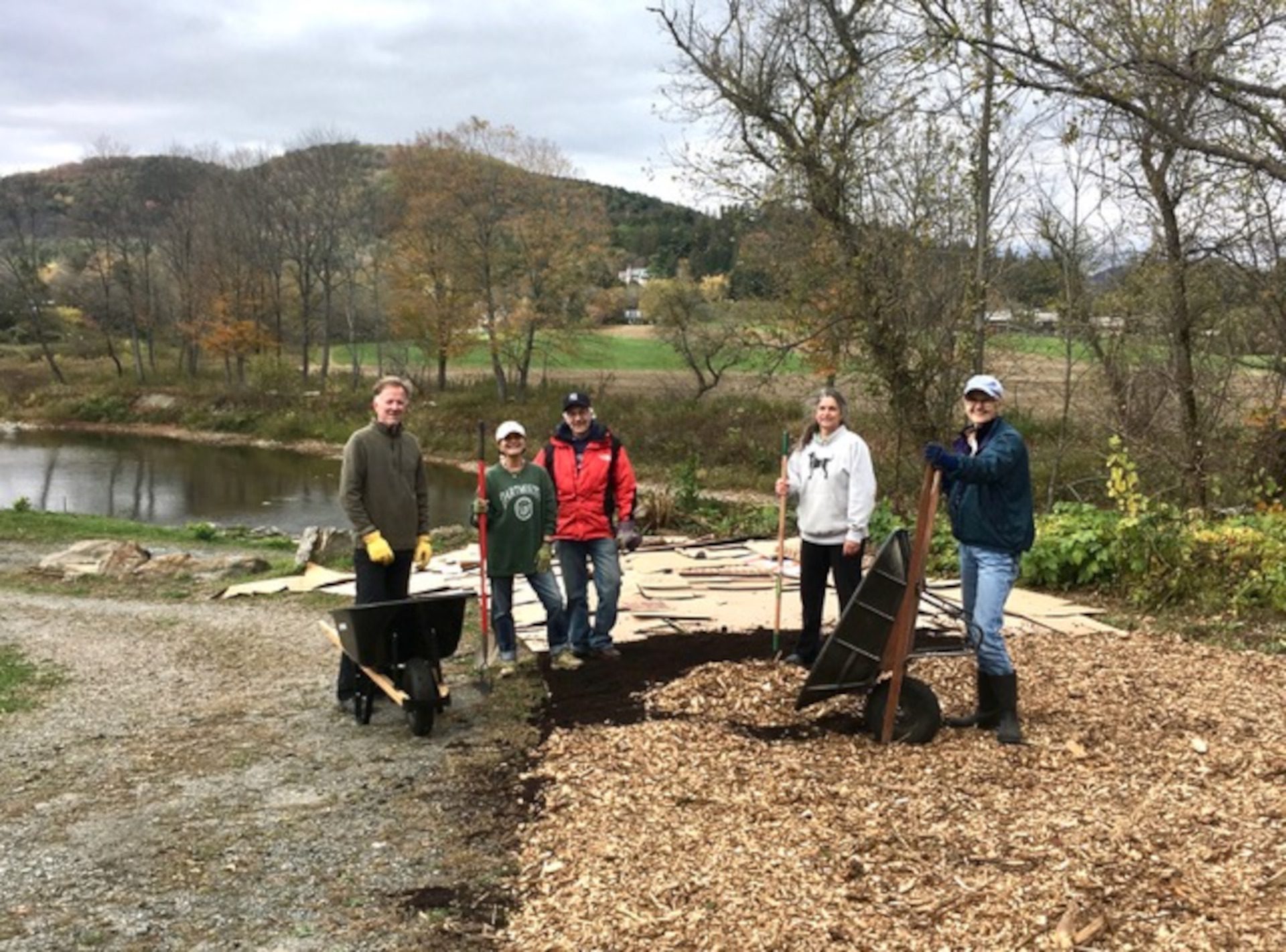 Volunteers at East End Park