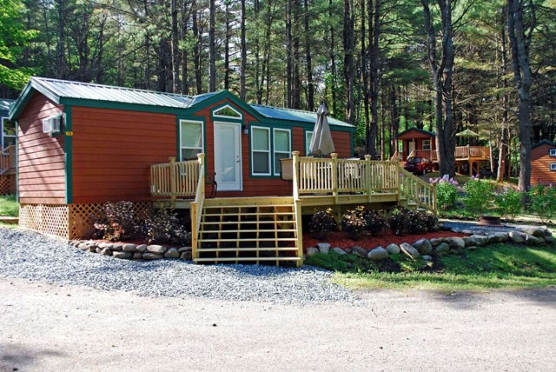 Quechee KOA cabin