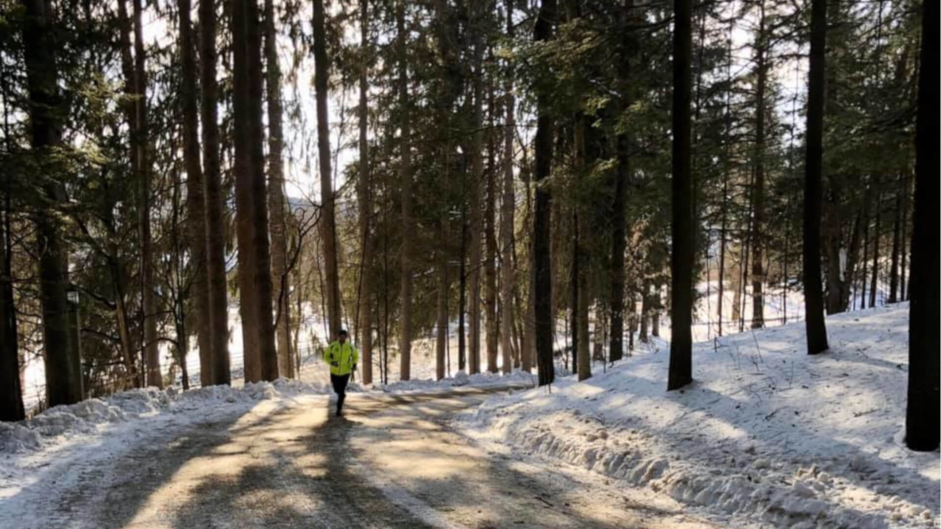 snowy parkrun winter