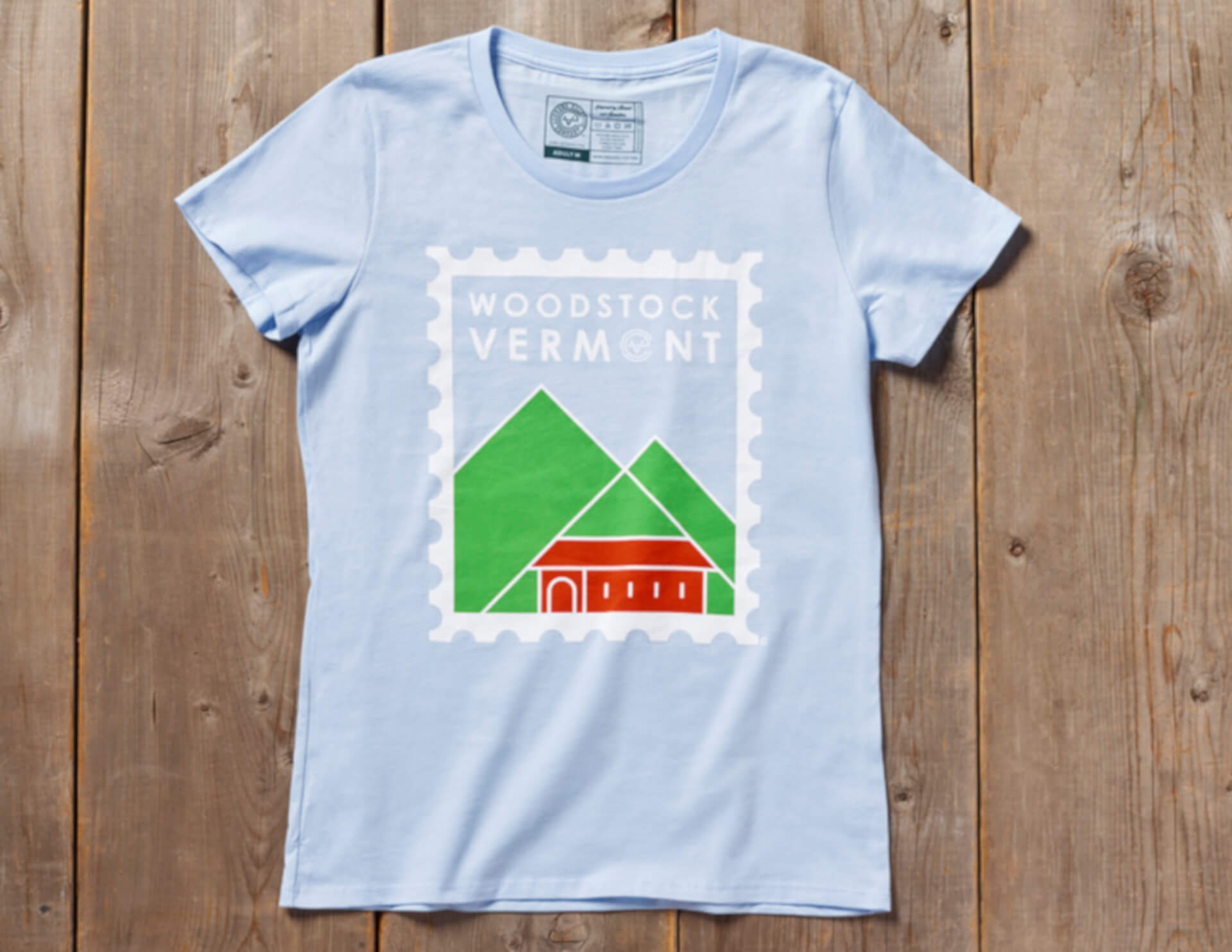 Woodstock t-shirt Vermont Eclectic Co
