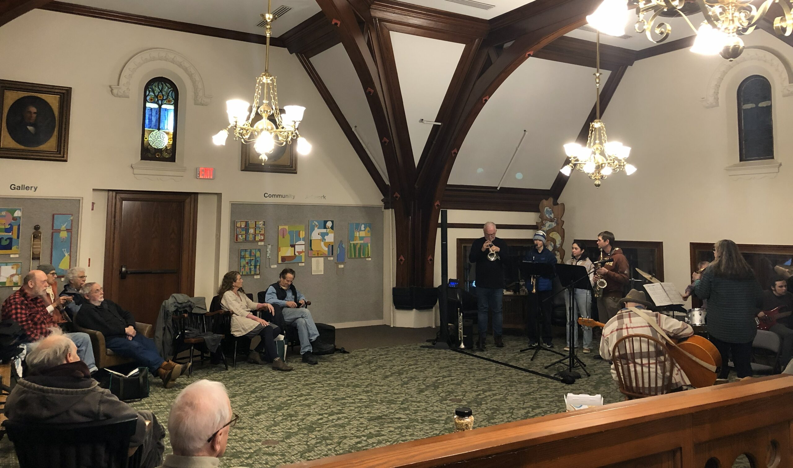 Jazz Jam at the library