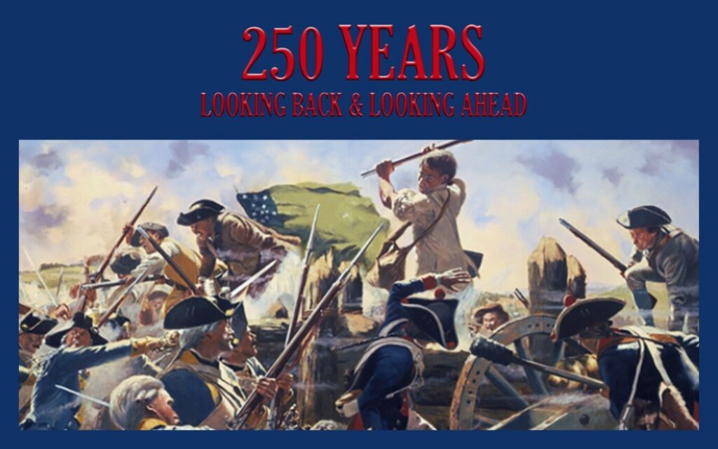 painting of a battle