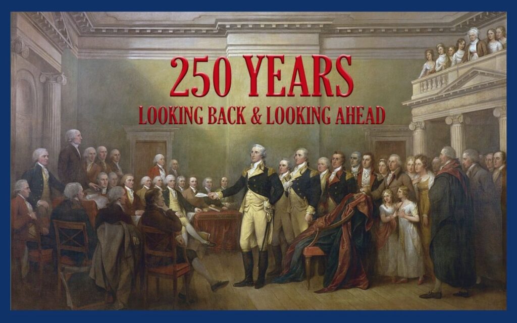 painting of a historic meeting