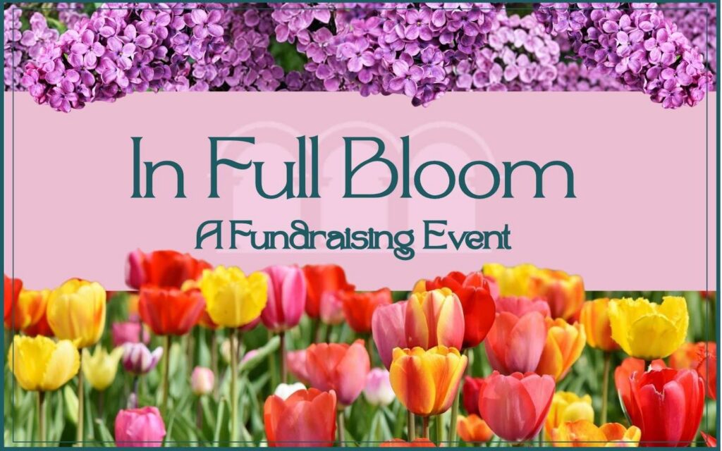"In Full Bloom" with lilacs & tulips
