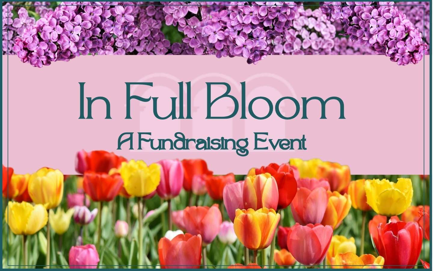 "In Full Bloom" with lilacs & tulips